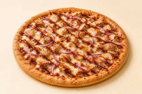 Barbecue chicken pizza